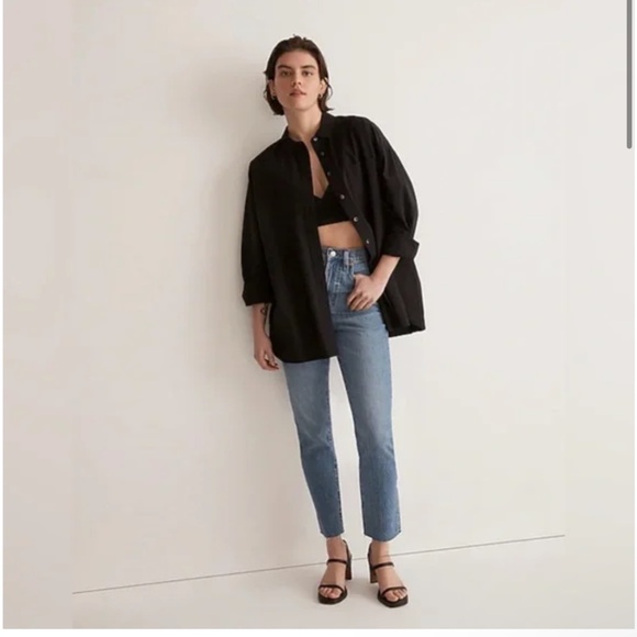 Madewell The Perfect Vintage Jean in Earlside Wash: Raw-Hem Edition - Picture 1 of 6